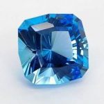 piedra topacio color azul suizo o blue swiss