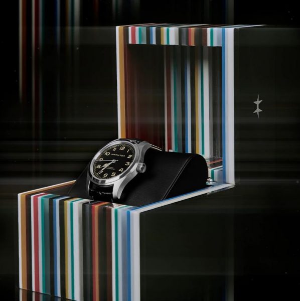 Reloj Hamilton Murph en caja conocido por aparecer en la pelicula Interestellar, distribuidor por Chocron Joyeros