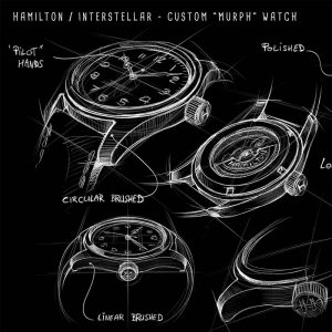 Planos del diseño Reloj Khaki Field Murph famosos por aparecer en la pelicula Interstellar, distribuidor por Chocron Joyeros