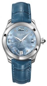 Glashütte Original Lady Serenade esfera azul 36mm