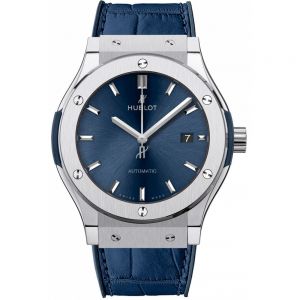 Hublot Classic Fusion Blue 38mm caucho y piel