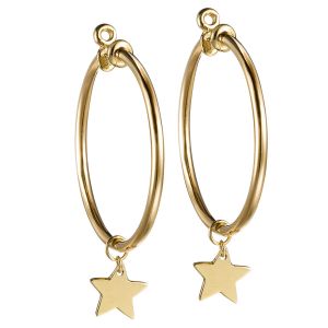 Pendientes_aros_medianos_oro_amarillo_charm_estrella_Ref_J5775PO