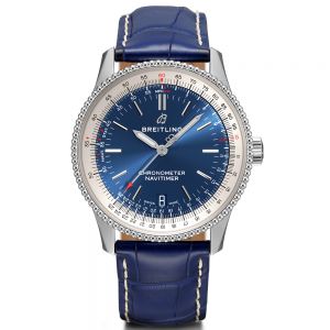 Breitling Navitimer 1 38mm esfera azul y cocodrilo