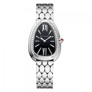 Bulgari Serpenti Seduttori 33 Acero y Diamantes