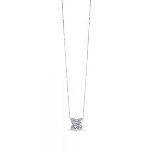 Colgante-oro-blanco-mariposa-diamantes - Ref J4670CLB