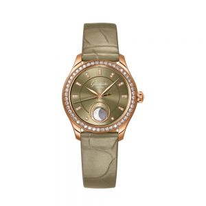 Glashütte Original Serenade Luna esfera verde 32mm