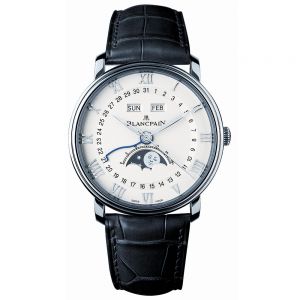 Blancpain Villeret Calendario Completo Acero 40 mm Automático