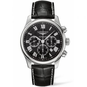 Master Collection Acero 44 mm Automático Piel