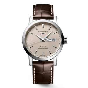 reloj hombre Longines 1832 40mm acero y piel- Chocron joyeros- L48274922