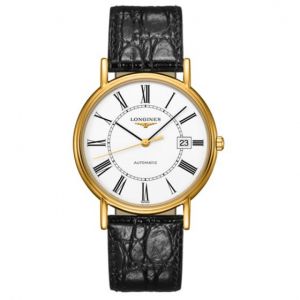 Longines Présence acero y PVD amarillo 38,5mm