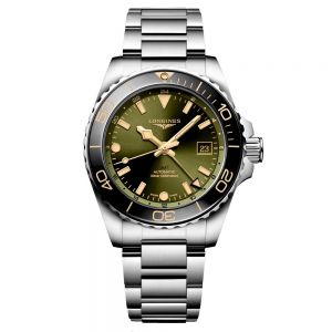 Longines Hydroconquest GMT verde 41mm