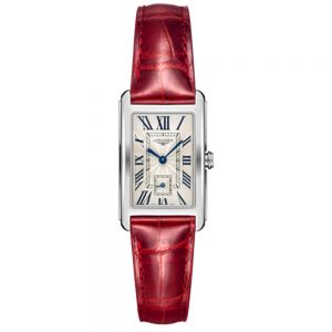 Longines DolceVita acero y piel