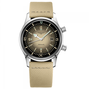 Longines Heritage Legend Diver 36mm Beige