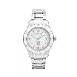 Montblanc Iced Sea Automatic Date 0 Oxygen esfera blanca 38mm