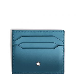 Montblanc Meisterstück Portatarjetas para 6 tarjetas azul