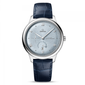 OMEGA De Ville Prestige Power Reserve 41 mm Acero Esfera Azul 