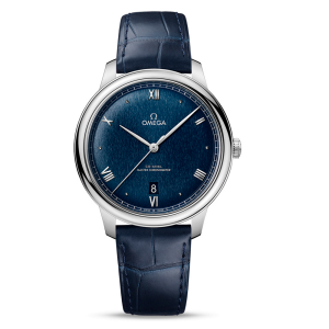 OMEGA De Ville Prestige 40 mm Acero Esfera Azul