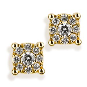 Pendientes-oro-amarillo-diamantes-engaste-invisible- Ref J6133TB_Chocrón Joyeros