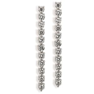 Pendientes-riviere-oro-blanco-diamantes - Ref J6121PB_Chocrón Joyeros