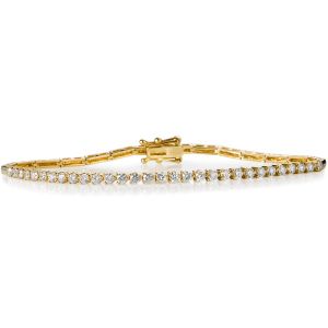 Pulsera-riviere-oro-amarillo-diamantes - Ref J6140PLB_Chocrón Joyeros
