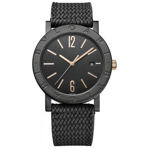 Bulgari Bulgari Solotempo Acero con DLC 41 mm