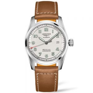 Longines Spirit Acero Esfera Blanca 40 mm Auto