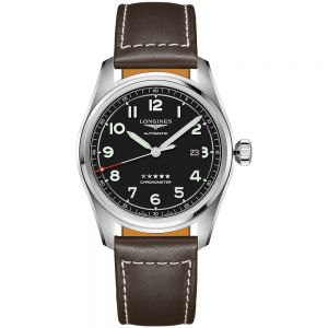 Longines Spirit Acero Esfera Negra 42 mm Auto