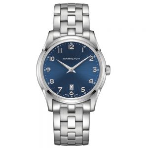 Hamilton Jazzmaster Thinline Quartz Esfera Azul