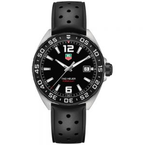 TAG Heuer Formula 1 41mm Esfera Negra Cuarzo Caucho