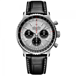 Breitling Navitimer B01 crono 43mm esfera plata