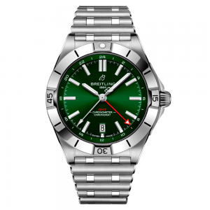 Breitling Chronomat auto GMT esfera verde 40mm