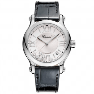 Chopard Happy Sport 36mm acero y piel