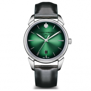 Cuervo y Sobrinos Historiador Asturias verde 40mm