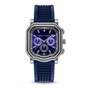 reloj Gerald Charles Maestro 3 titanio crono azul_GC30-TN-01_Front_Chocron joyeros