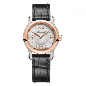 Chopard Happy Sport 30mm en acero y oro