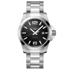 Longines Conquest 43mm esfera negra