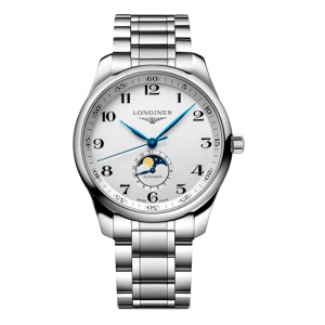 Longines Master Collection 42mm acero fase lunar