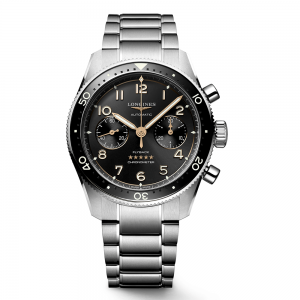 Longines Spirit Flyback 42mm negro