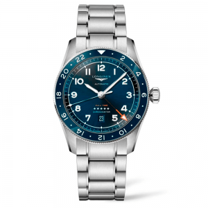 reloj Longines Spirit Zulu Time Acero 42mm Azul_L38124936_Chocron Joyeros