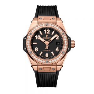 reloj Hublot One Click Oro Rosa y Diamantes 33mm_Chocrón Joyeros