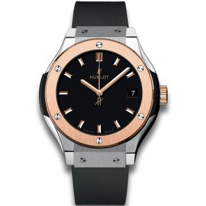 Hublot Classic Fusion titanio y oro rosa 33 mm