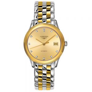 Longines Flagship acero y PVD amarillo 35,60 mm
