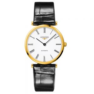 Longines Grande Classique 36mm de PVD amarillo