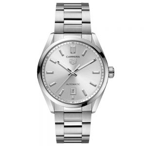 TAG Heuer Carrera Calibre 5 Automático 39 mm Esfera Plata