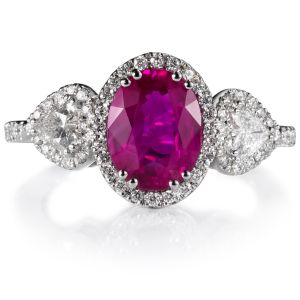 Sortija_royal_trilogy_oro_blanco_zafiro_orla_diamantes- Ref J5665SB_Chocron_Joyeros