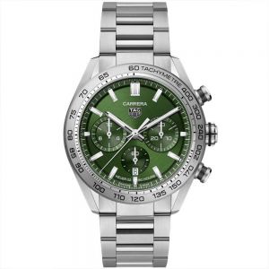 TAG Heuer Carrera Calibre Heuer 02 Chronograph 44mm Esfera Verde