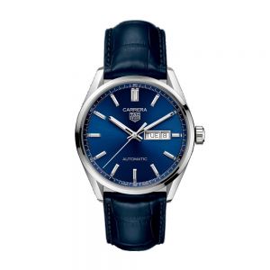 TAG Heuer Carrera Day Date esfera azul correa 41mm