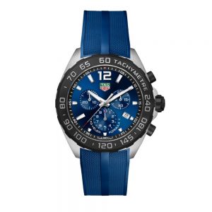TAG Heuer Formula 1 Chronograph esfera azul correa 43mm