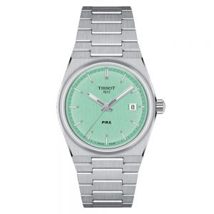 Tissot PRX esfera verde claro 35mm