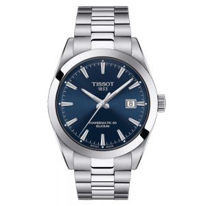 Tissot Gentleman Powermatic 80 Silicium esfera azul 40mm